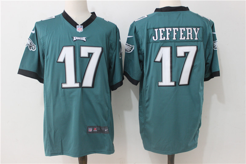 Philadelphia Eagles #17 Jeffery Green Game 2017 Nike Jerseys